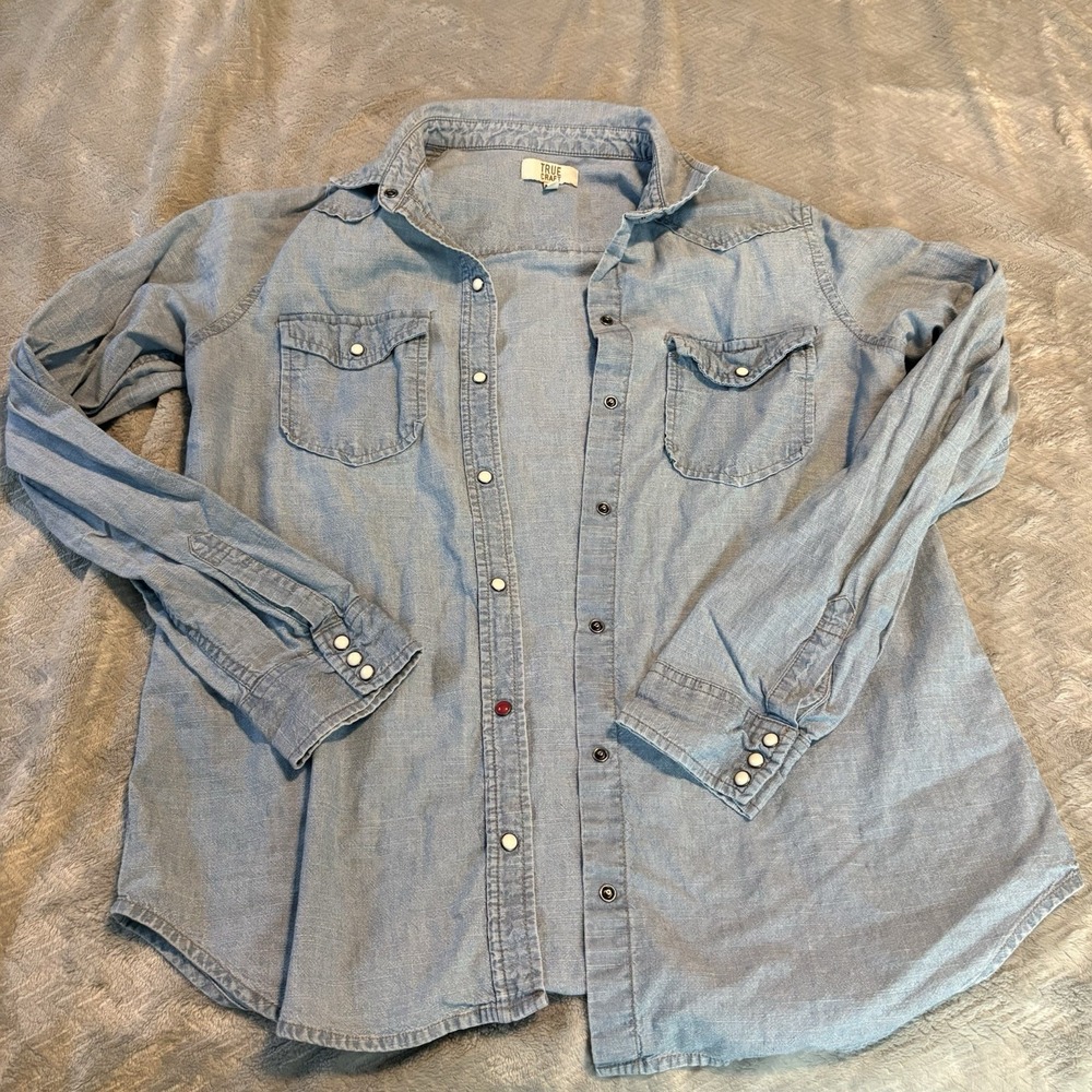 True Craft Denim Jacket "Darlin" - Size Medium